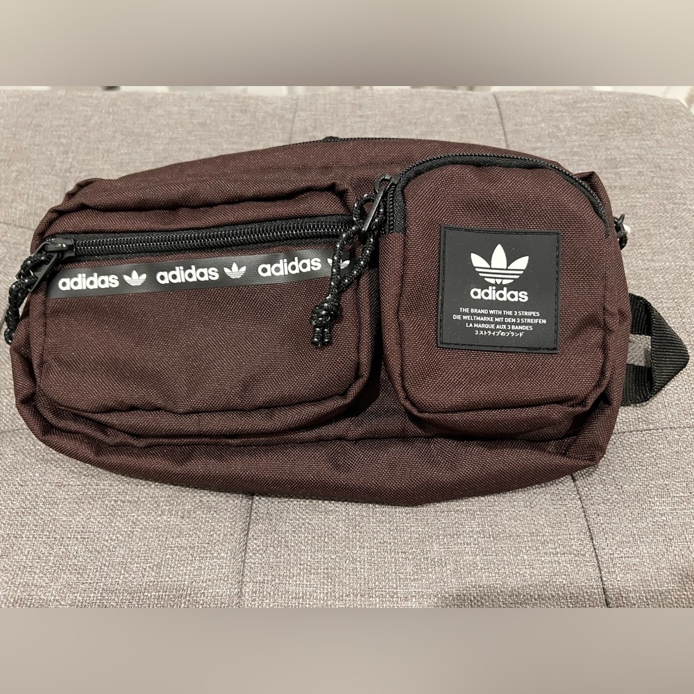 ADIDAS Originals Fanny Pack Waist Bag Shadow Brown